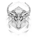 aries taurus cusp  tattoo design idea