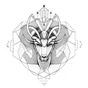aries taurus cusp  tattoo design idea