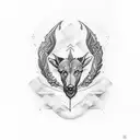 shepherds Staff tattoo design idea