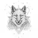 shepherds Staff tattoo design idea