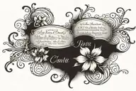 d&c 112:7 scripture verse in cursive tattoo tattoo design idea