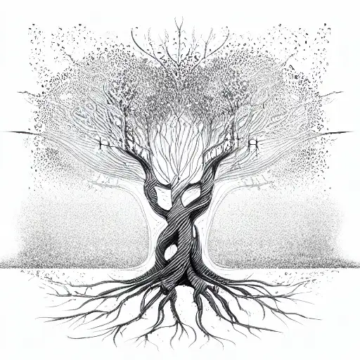 Tree of Life tattoo design idea