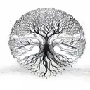 Tree of Life tattoo design idea