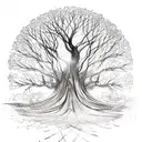 Tree of Life tattoo design idea