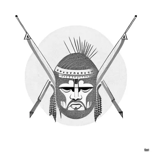 david and goliath tattoo design idea