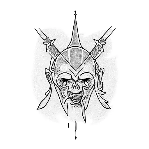 david and goliath tattoo design idea