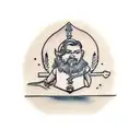 david and goliath tattoo design idea