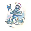 david and goliath tattoo design idea