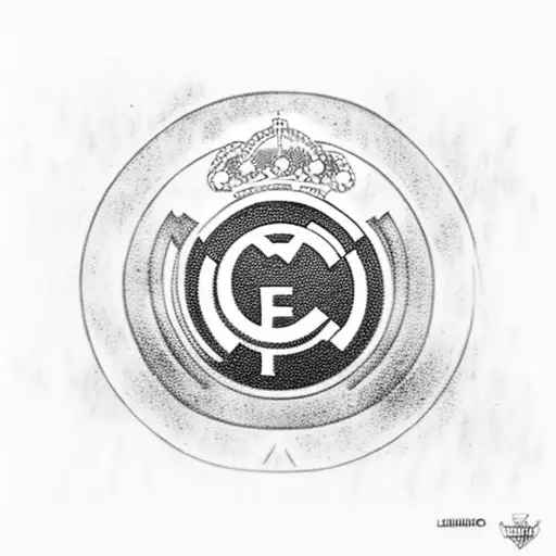 real madrid crest with ichigo from bleach tattoo design idea