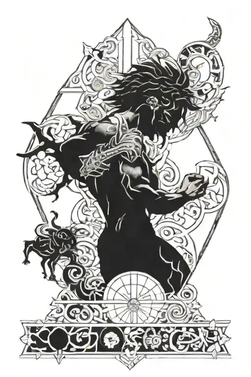 has to do indirectly with fitness and athletics and political honesty tattoo design idea