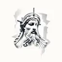 ancient greece tattoo design idea