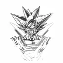 Dragon ball z tattoo design idea