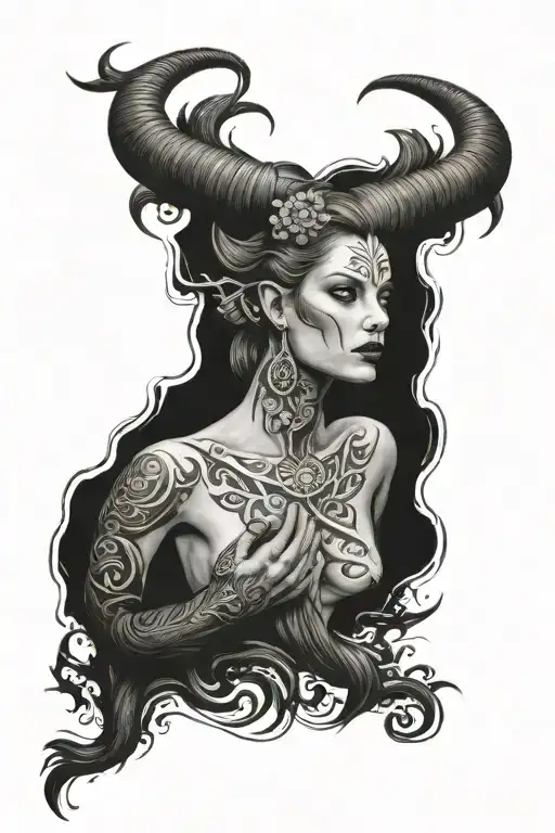 lilith   tattoo design idea