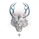 Never Surrender tattoo design idea