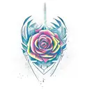 Never Surrender tattoo design idea