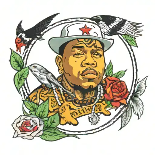 Westside Gunn Supreme tattoo design idea
