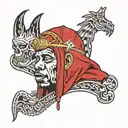Westside Gunn Supreme tattoo design idea