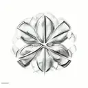 two crads one back side with five leaf clover with a cloaud design and the second front with nuber 11 and a five leaf cl tattoo design idea