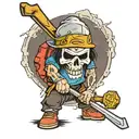 Casey jones tattoo design idea