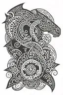 red dead redemption 2 tattoo design idea