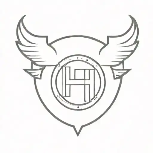 Harley logo tattoo design idea
