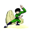 rock lee tattoo design idea