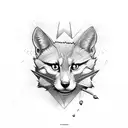 Rocket tattoo design idea