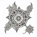 the date 2007 tattoo design idea