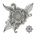 the date 2007 tattoo design idea