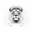 Lion Dill tattoo design idea