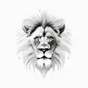 Lion Dill tattoo design idea