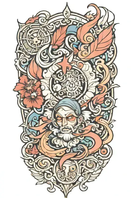 flash tattoo and video games and fun tattoo design idea