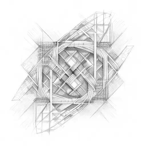 A binary code pattern forming the shape of a DNA double helix tattoo design idea