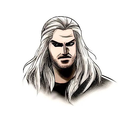 the witcher tattoo design idea