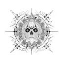 enlightenment tattoo design idea