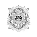 enlightenment tattoo design idea