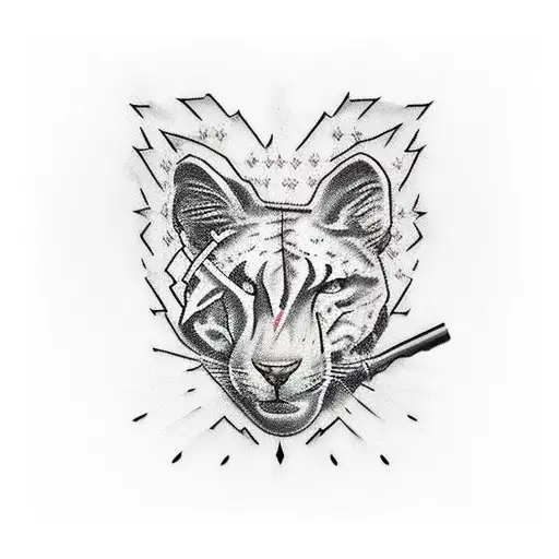 Arizona made it through struggle Houston for were my heart is  tattoo design idea