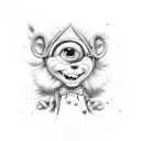 chuckie tattoo design idea