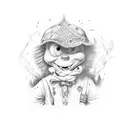 chuckie tattoo design idea