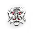 kaneki tattoo design idea