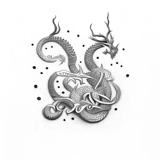 jormungandr tattoo design idea