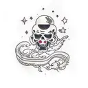 might guy eight gates tattoo design idea