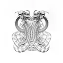 king cobra tattoo design idea