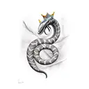 king cobra tattoo design idea