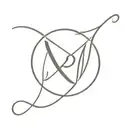j e initials intertwined tattoo design idea