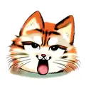 chucky cat tattoo design idea