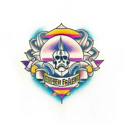 bisexual transgender tattoo design idea