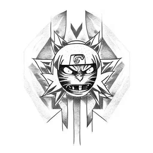 pain naruto tattoo design idea