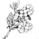 Oleander Flower, Olive Tree Branches, Fig Tree Leaves tattoo design idea