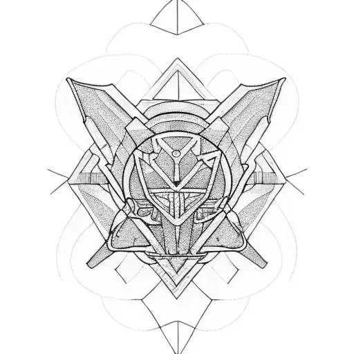 triathlon tattoo design idea